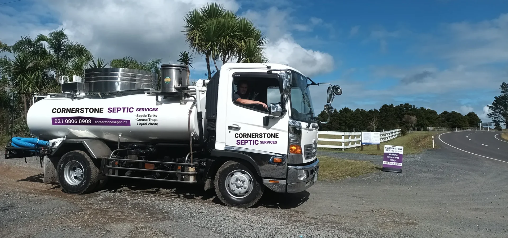Septic tank pumping service in Northland by Cornerstone Septic